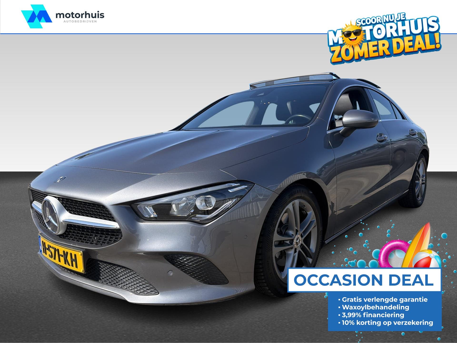 Mercedes-Benz CLA-klasse 200 Business Solution, Auto's, Mercedes-Benz, Automaat, Gebruikt, Euro 6, 163 pk
