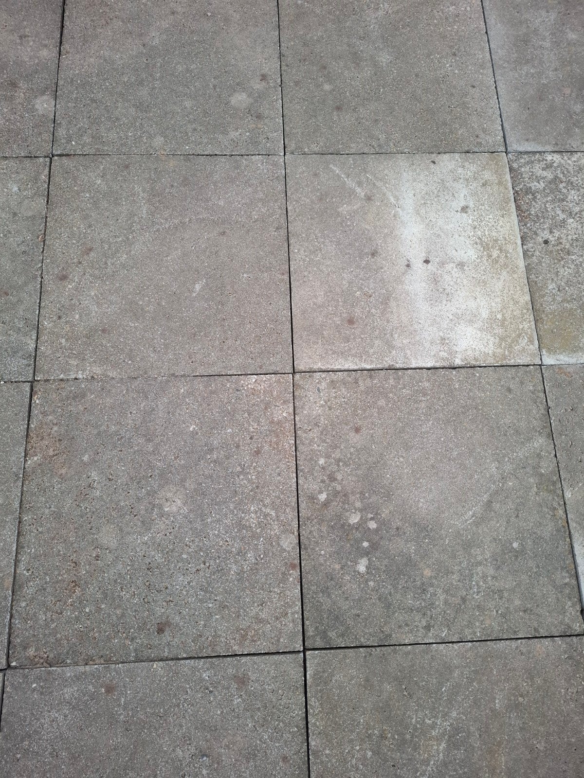 Gebruikte betonnen terrastegels 50 x 50, Tuin en Terras, Ophalen, Gebruikt, 10 m² of meer, Beton