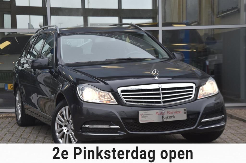 Mercedes-Benz C-klasse Estate 180 Business Class 125! Elegan, Automaat, Euro 5, Zwart, 1796 cc