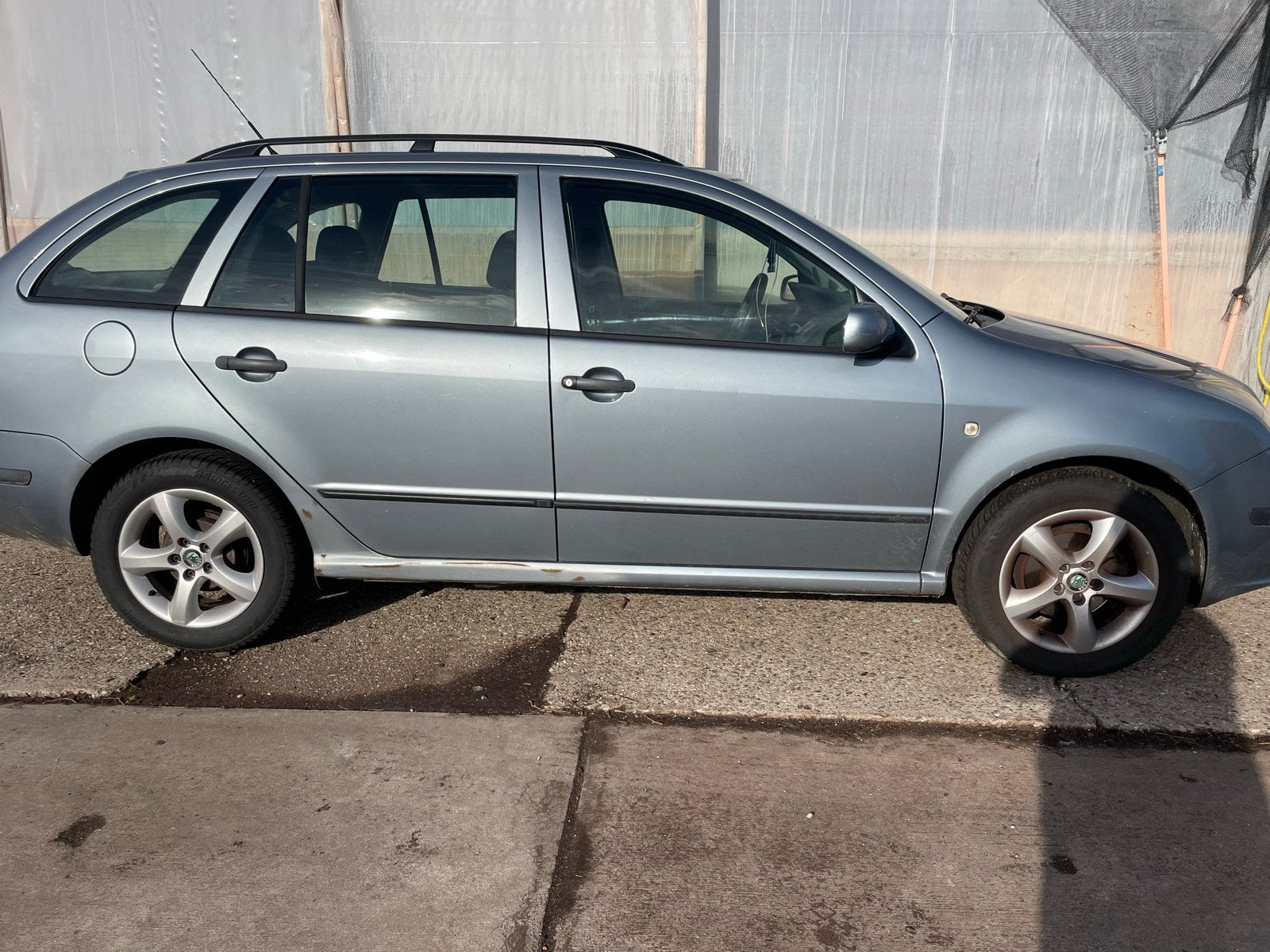 Skoda Fabia 1.4 Combi 55KW 2006 Grijs, Voorwielaandrijving, 74 pk, 4 cilinders, 1070 kg