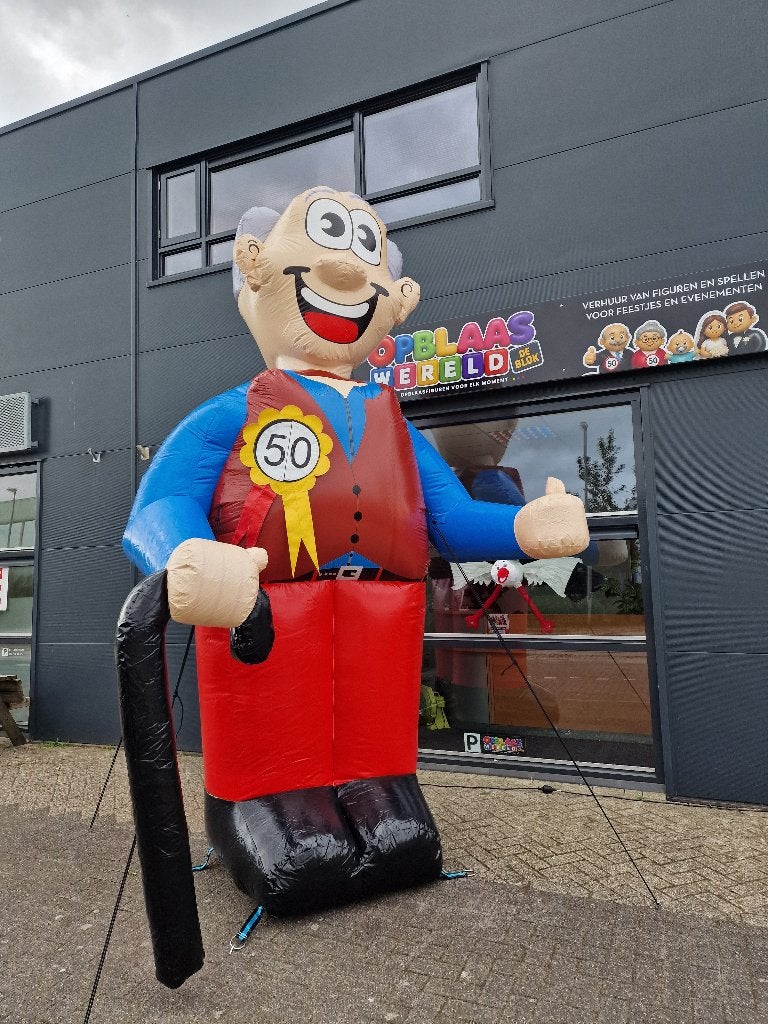 Opblaasbare feestpoppen iedere leeftijd Te Huur, Ophalen, Zo goed als nieuw, Verjaardag