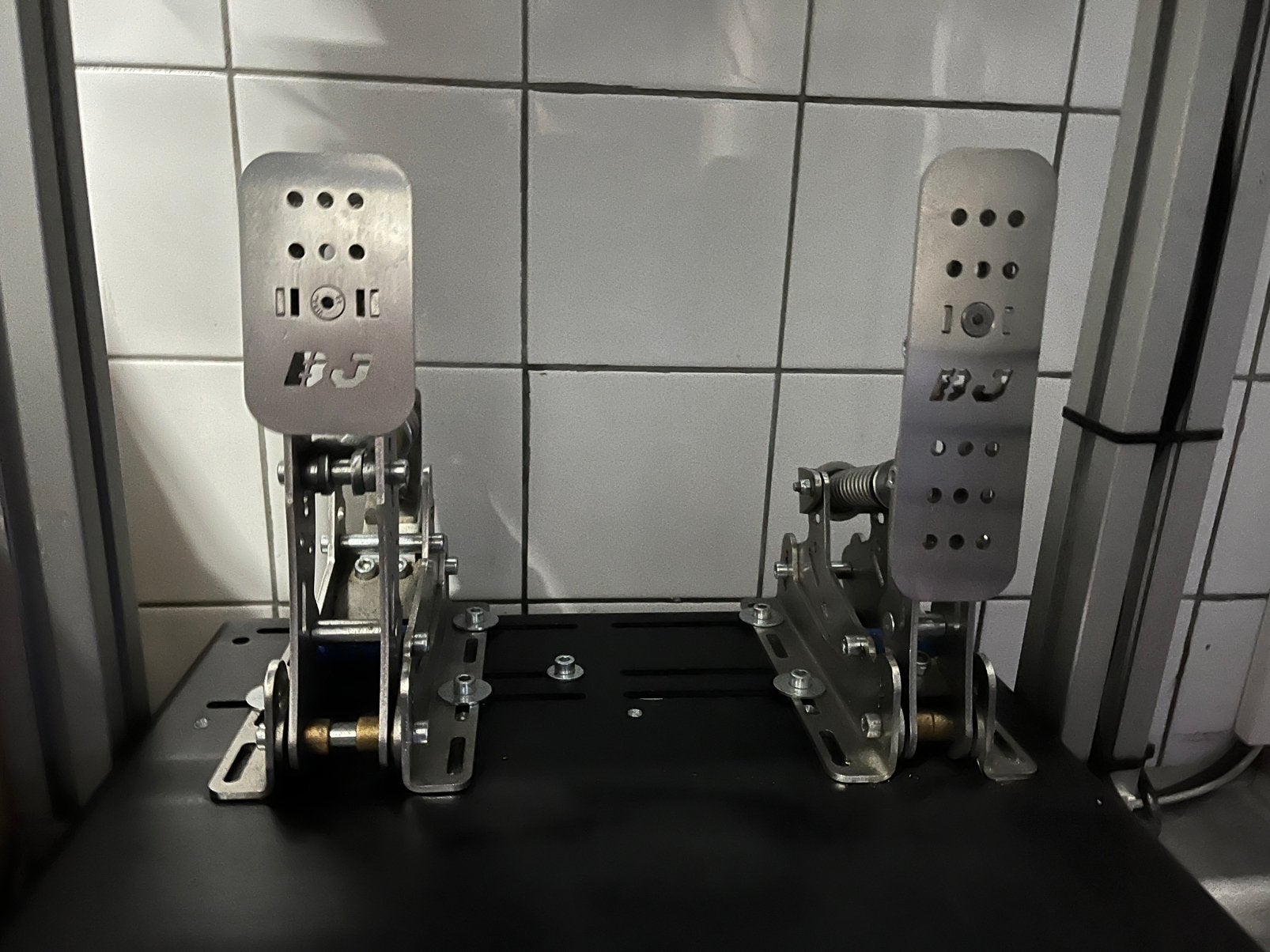 BJ simracing pedalen incl reserve onderdelen, Ophalen of Verzenden, Zo goed als nieuw