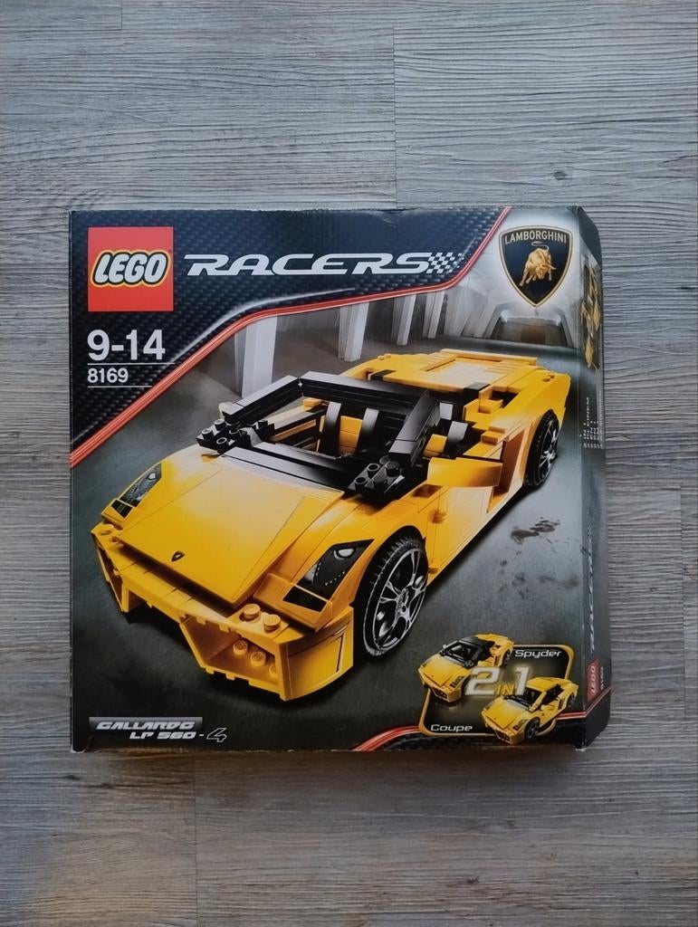 Lego 8169. Lamborghini Gallardo, Ophalen, Compleet, Lego, Zo goed als nieuw