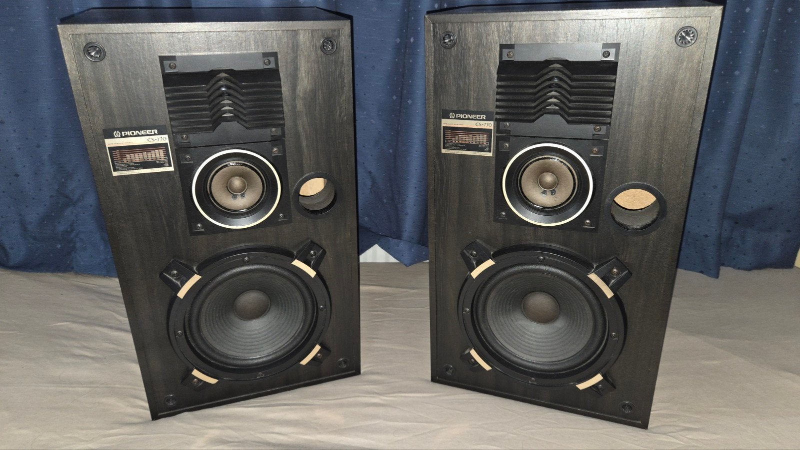 Pioneer CS-770 3 way speakers, Ophalen, Stereo speakers, Gebruikt, 60 tot 120 watt