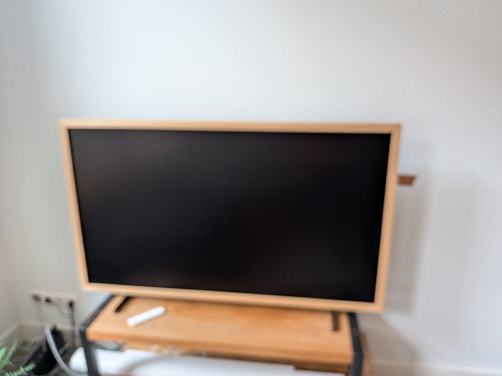 Houten lijst voor Samsung the Frame TV (55 inch), Ophalen, Zo goed als nieuw