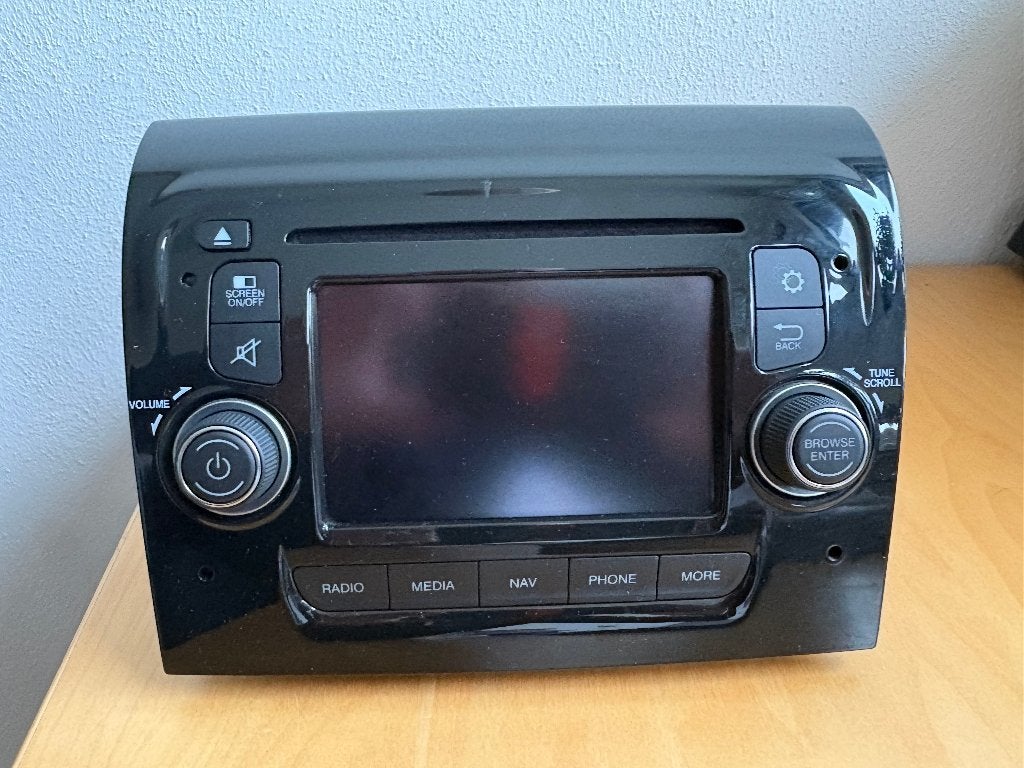 fiat 250 fl vp2 ece dab navigatie/multimediasysteem, Auto diversen, Ophalen of Verzenden, Gebruikt