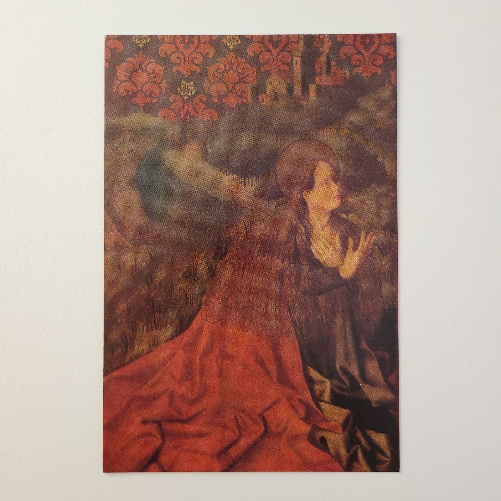 Ansichtkaart Maria Magdalena, Meester van de Verkondiging, Verzenden, Voor 1920, Ongelopen, Overig Europa