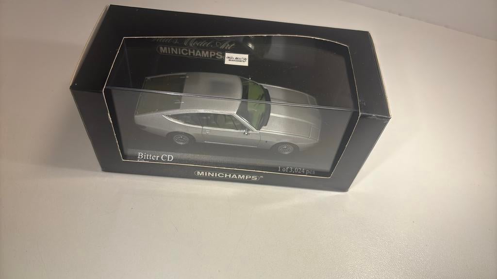 Bitter cd zilver minichamps 1.43, Auto, Ophalen of Verzenden, MiniChamps, A