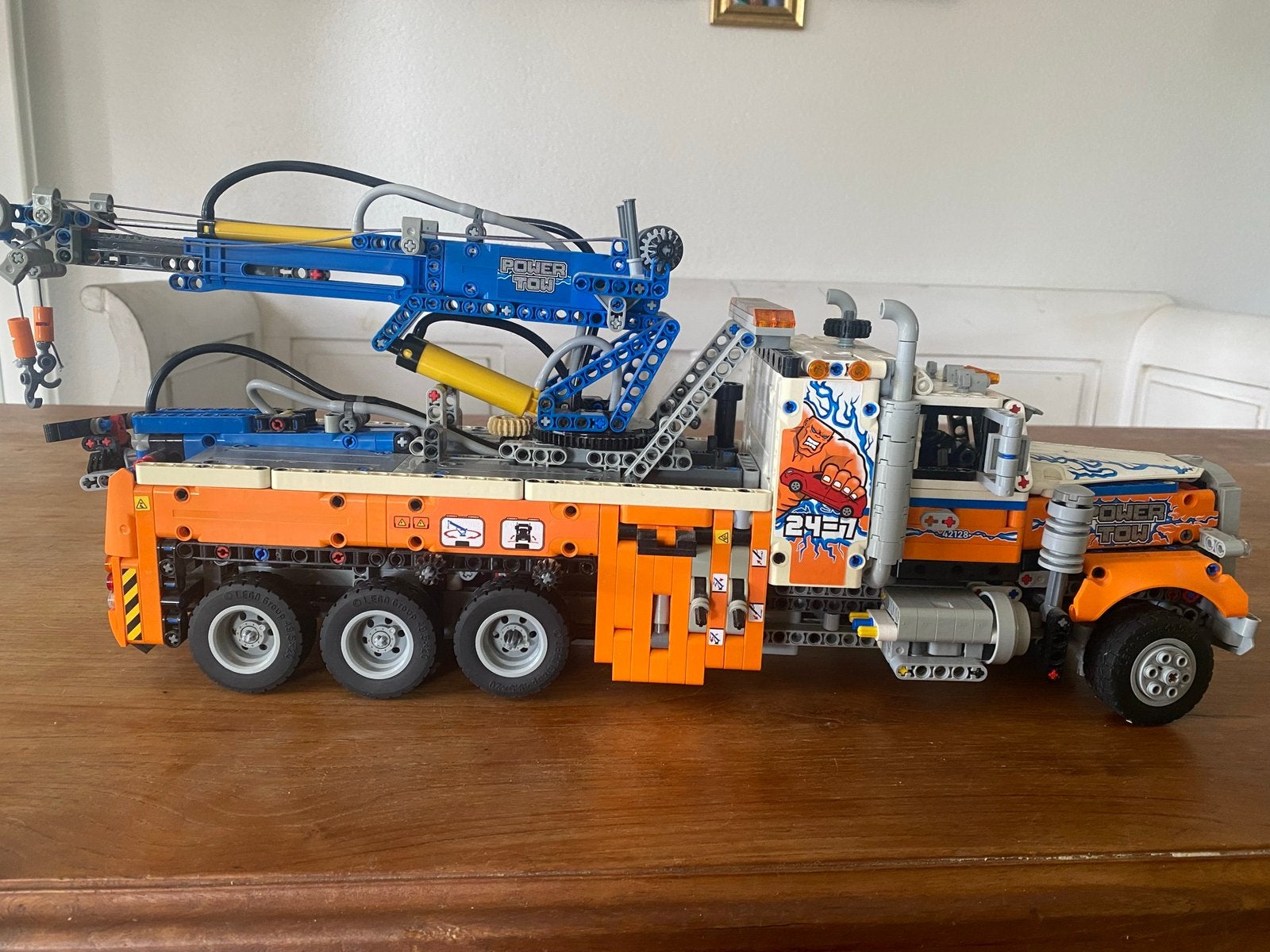 Lego heavy duty tow truck set 42128 uit 2021, Ophalen, Zo goed als nieuw, Overige merken