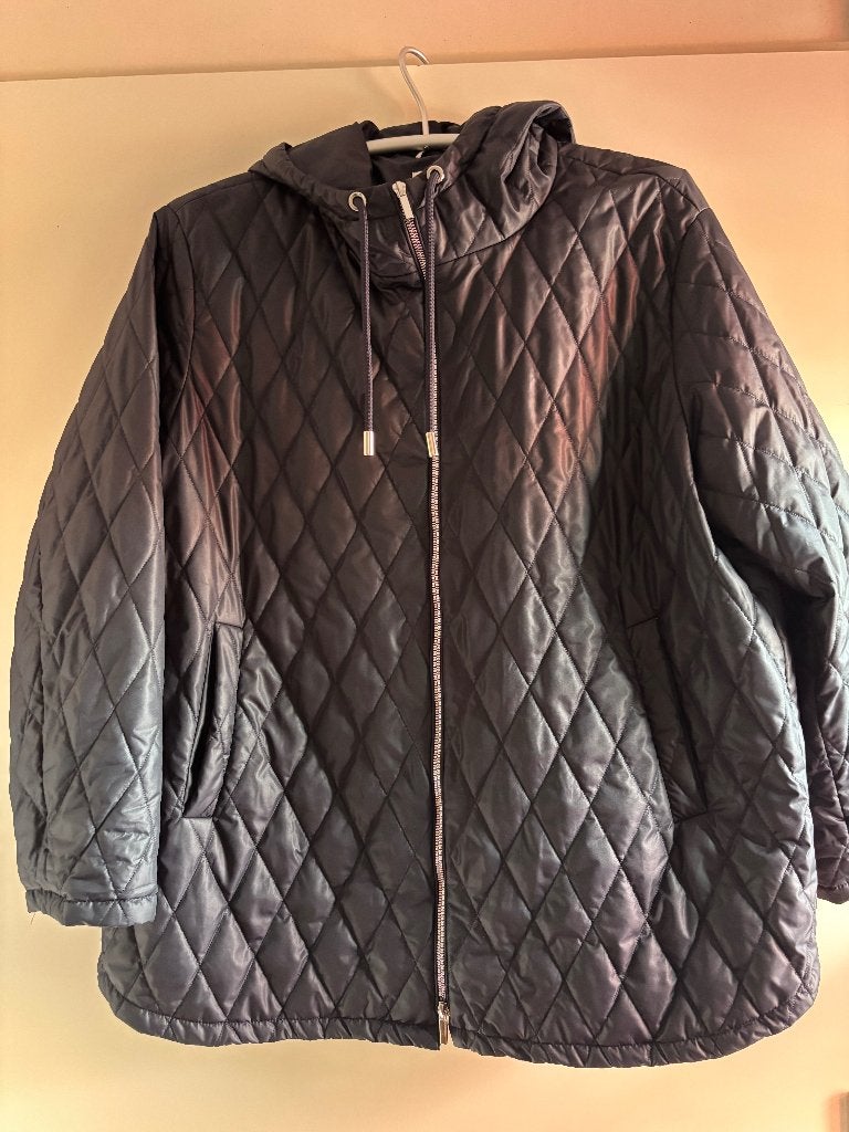 MARINA RINALDI  jas mt 27 (46/48) *nieuw, Blauw, Maat 46/48 (XL) of groter, Ophalen of Verzenden, Zo goed als nieuw