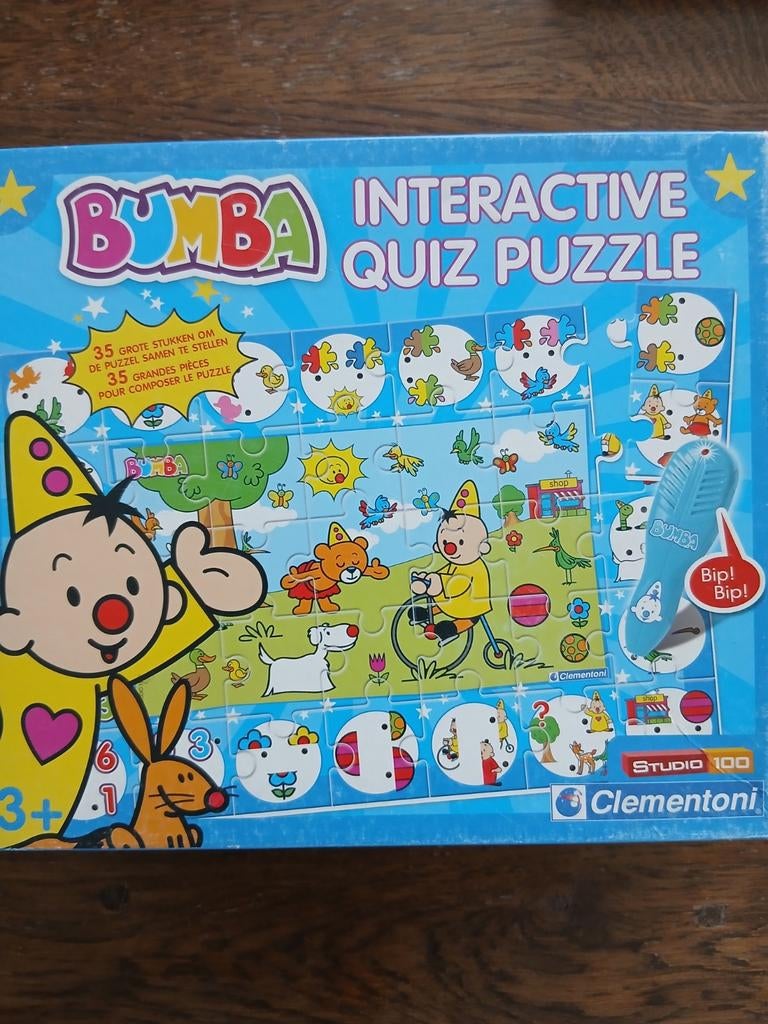 Bumba puzzel. 35 stukjes. Pen ontbreekt., Ophalen, 10 tot 50 stukjes, Gebruikt, 2 tot 4 jaar