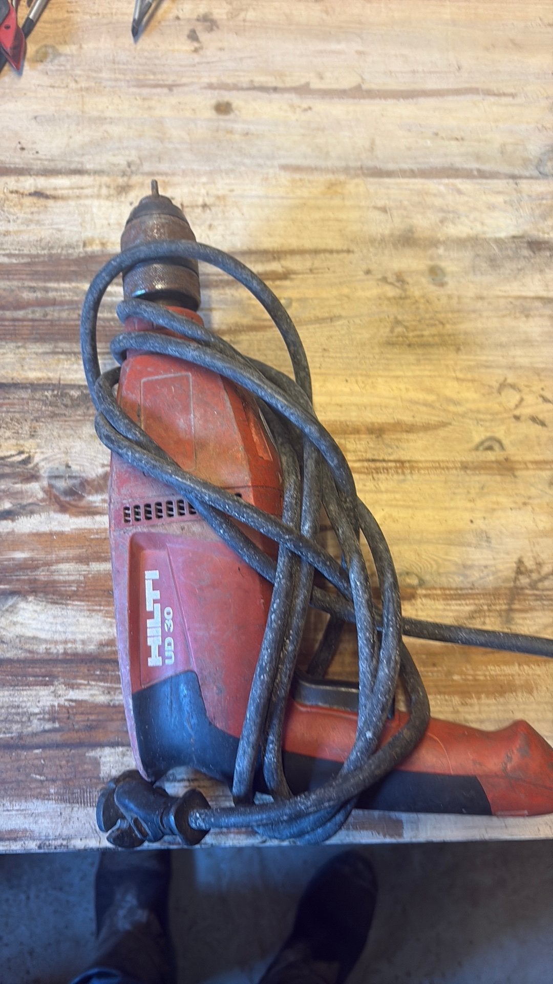 Hilti boormaschine, Ophalen of Verzenden, Gebruikt, Boormachine