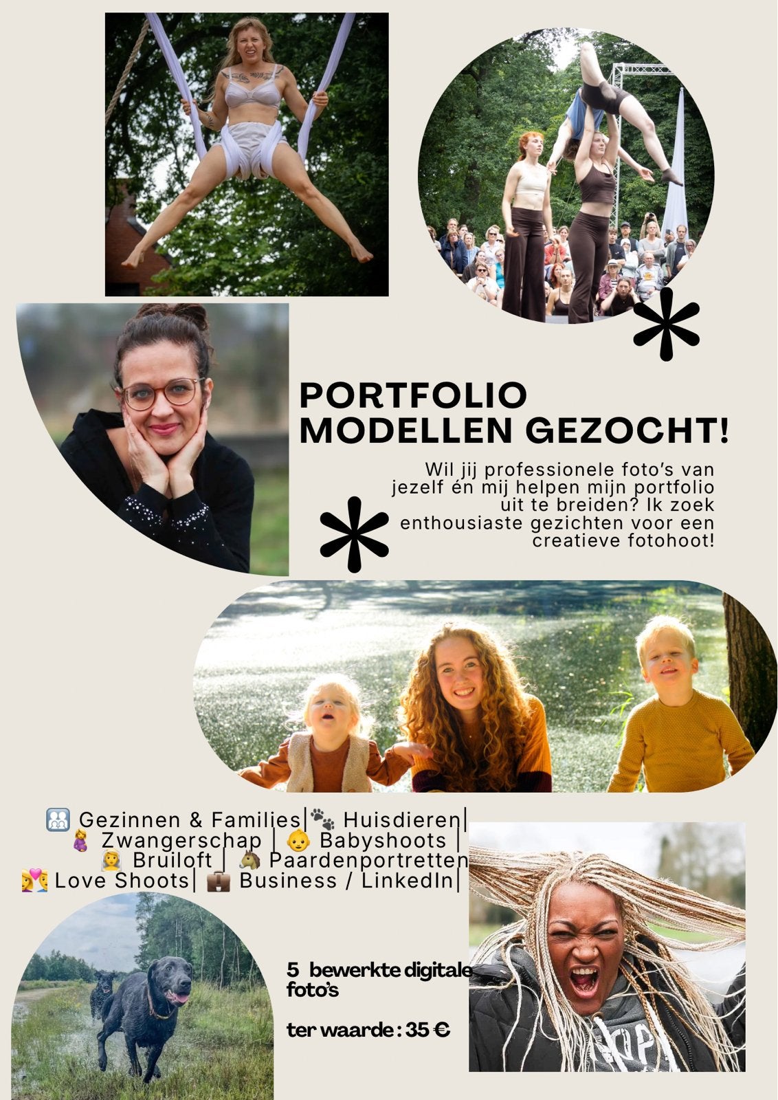 Portfolio modelen gezocht, Vacatures, Vacatures | Modellen, Overige niveaus, Starter, Overige vormen
