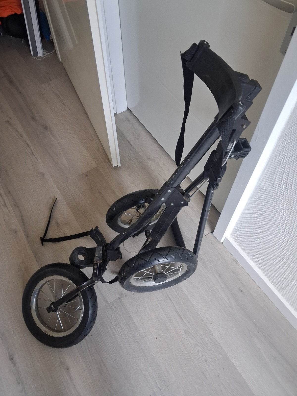 2e hands golfkarretje voor golftas - mist clipje, Ophalen, Gebruikt, Golfkar