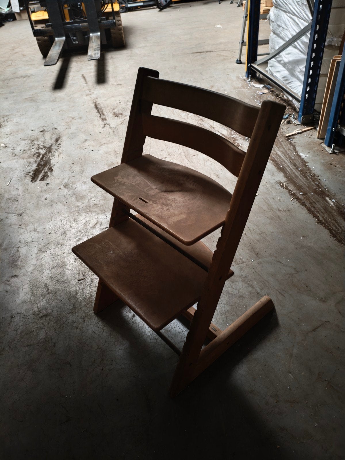 Stokke Tripp Trapp stoel - wordt schoongemaakt, Ophalen, Gebruikt, Meegroeistoel