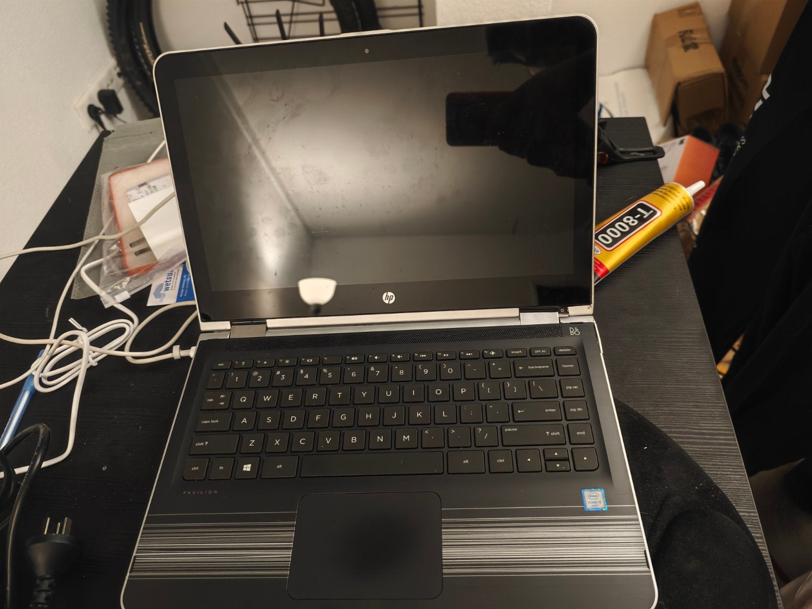 HP Pavilion x360 15-bk000 Convertible PC - Defect Scharnier, Computers en Software, Windows Laptops, Ophalen, 2 tot 3 Ghz, 8 GB