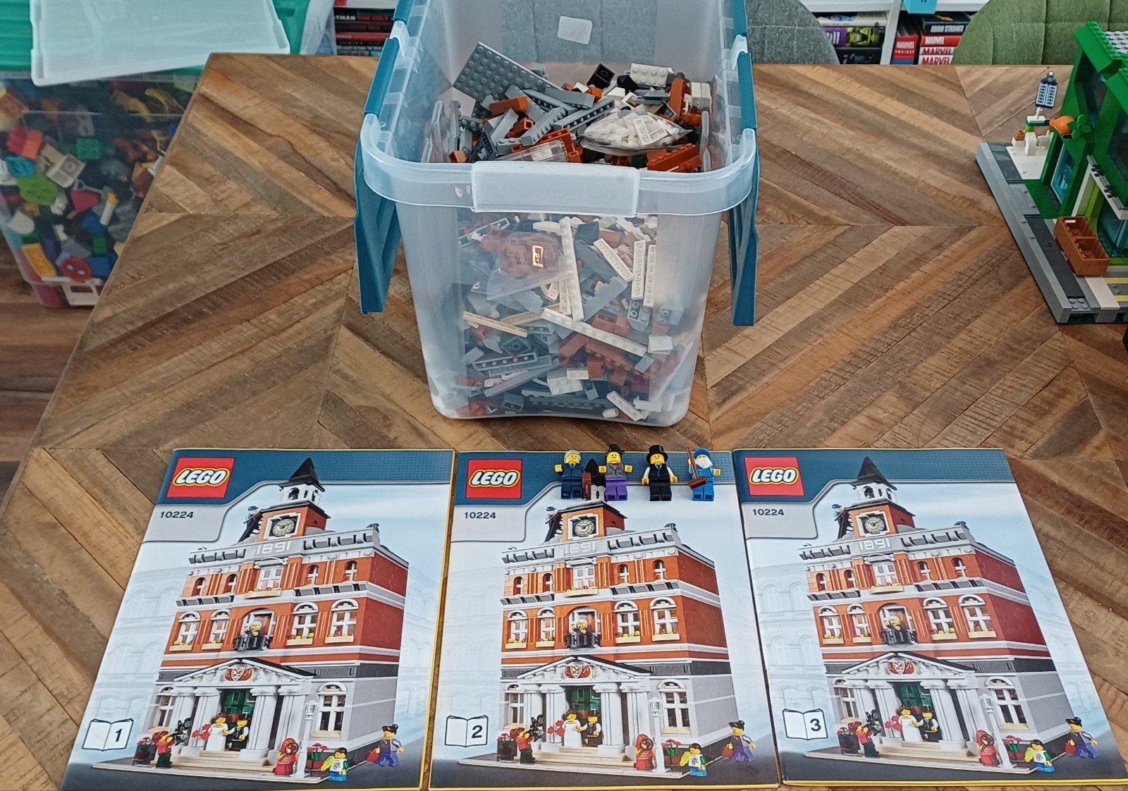 Lego 10224 Modular Town Hall - Stadhuis, Ophalen of Verzenden, Zo goed als nieuw