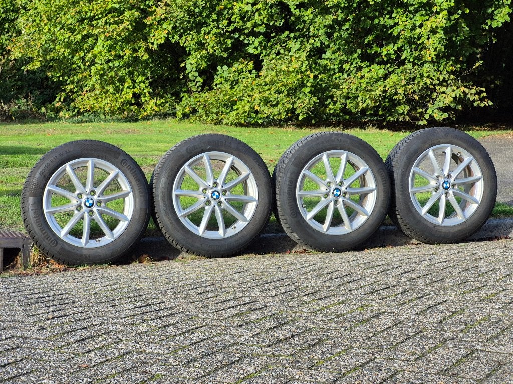 Allseason wielset BMW X1 F48, BMW X2 F39 of Countryman F60, Auto-onderdelen, Ophalen, Gebruikt, Banden en Velgen, 17 inch