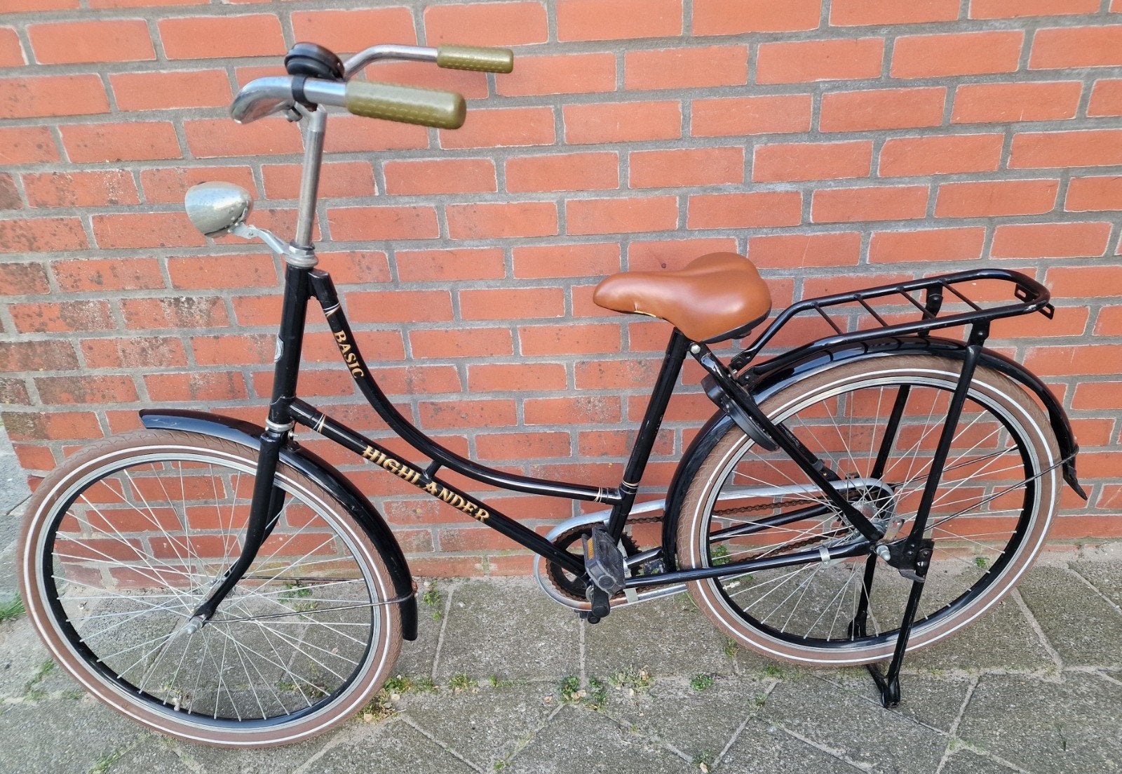 Highlander Basic Damesfiets klein - Zwart, Gebruikt, Ophalen of Verzenden