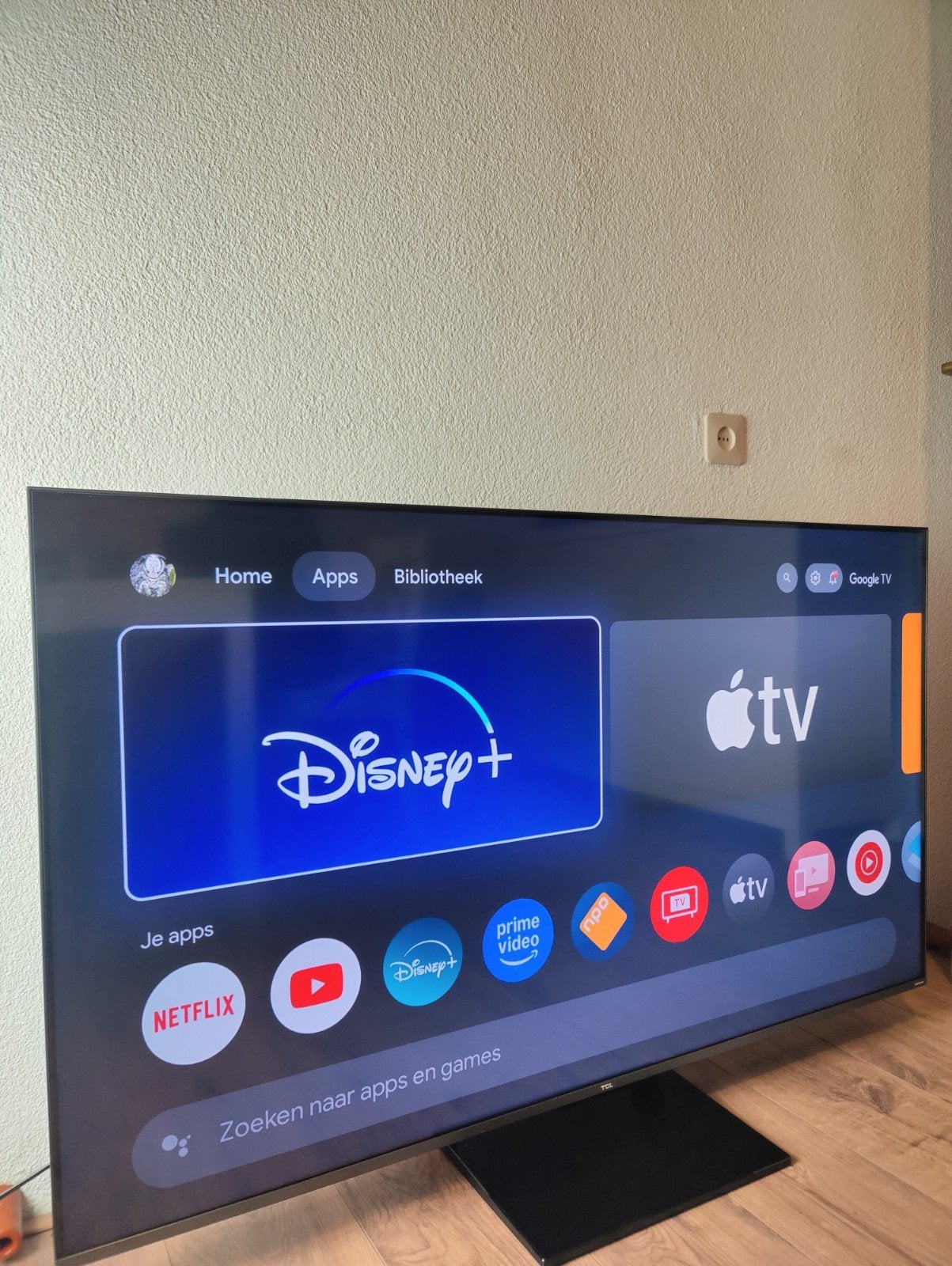 TCL 55C745 55” 4K QLED 144Hz Gaming TV – Game TV, Ophalen, QLED, 120 Hz, Zo goed als nieuw