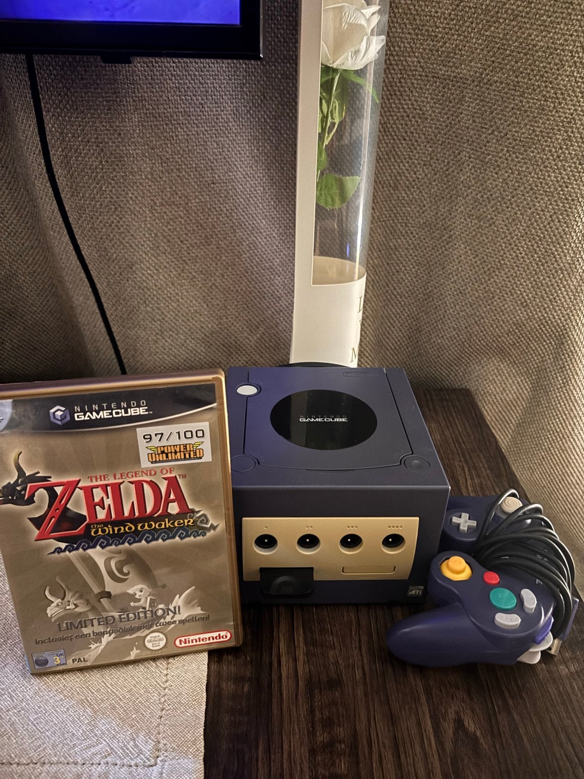 Nintendo GameCube met The Legend of Zelda: Wind Waker, Spelcomputers en Games, Games | Nintendo GameCube, 1 speler, Ophalen of Verzenden