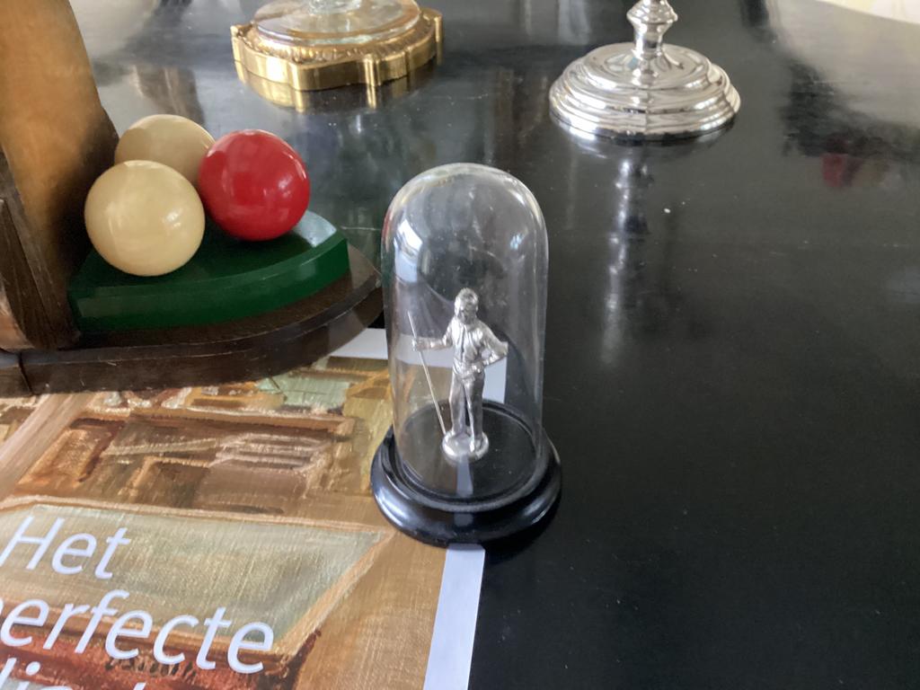 *****   ANTIEK BILJART BOEKEN STEUN  met  TROFEE  *****, Ophalen of Verzenden