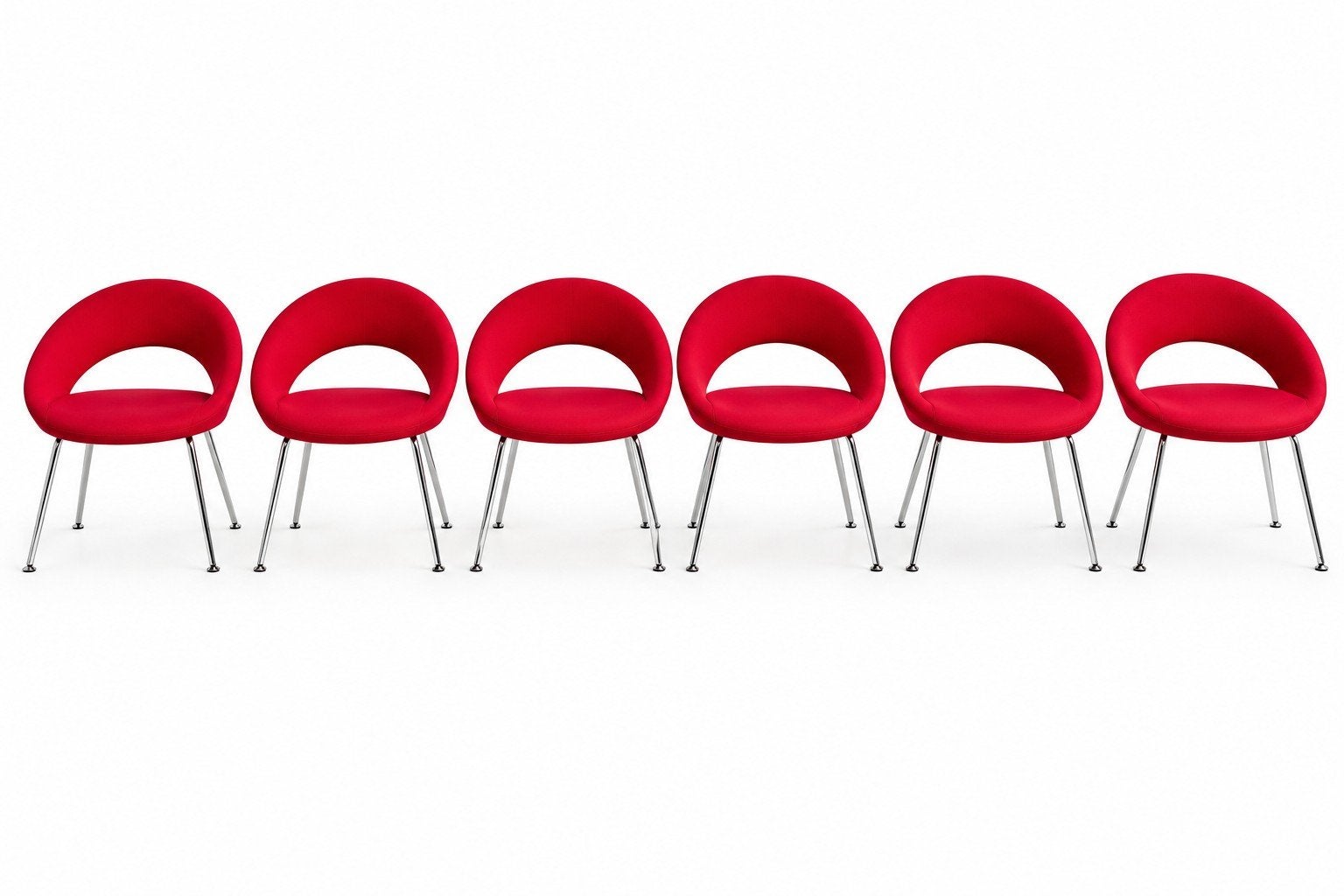 Moet weg! ARTIFORT Nina eetkamerstoelen 6
stof Rood orginel, Ophalen, Leolux rolf benz montis gelderland stijl, Zo goed als nieuw