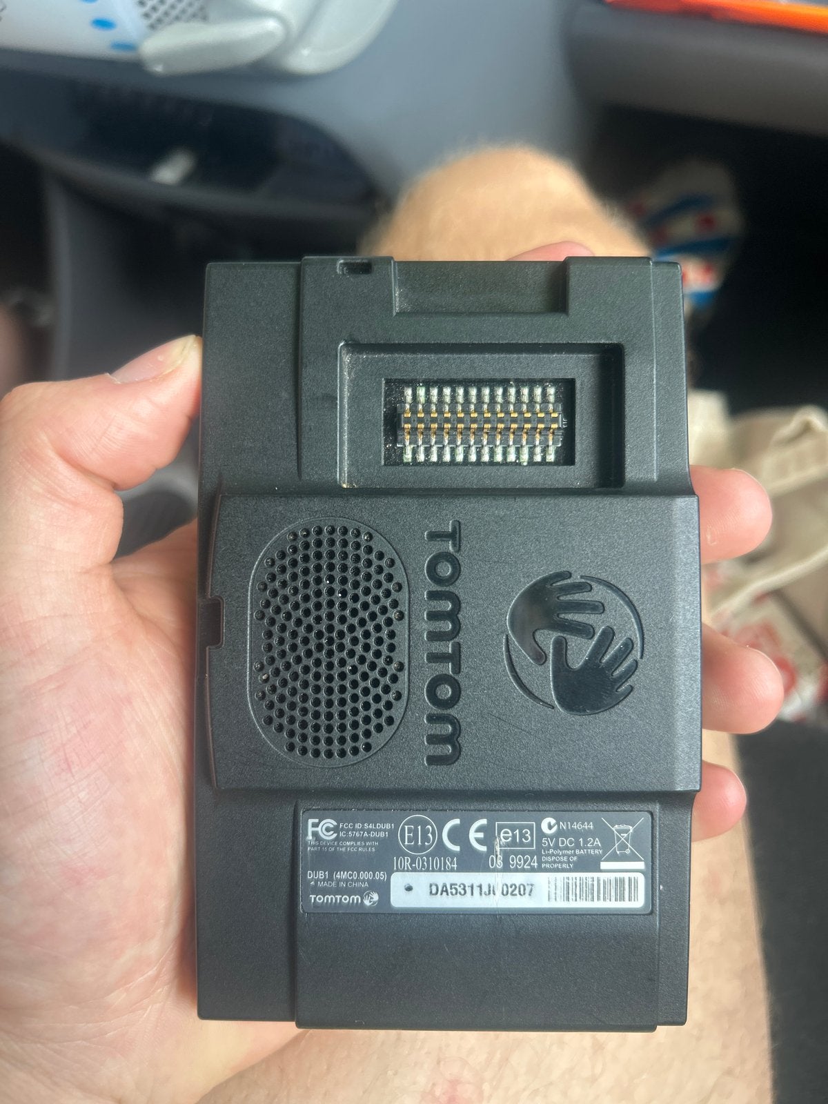 TomTom navigatiesysteem, Ophalen, Gebruikt