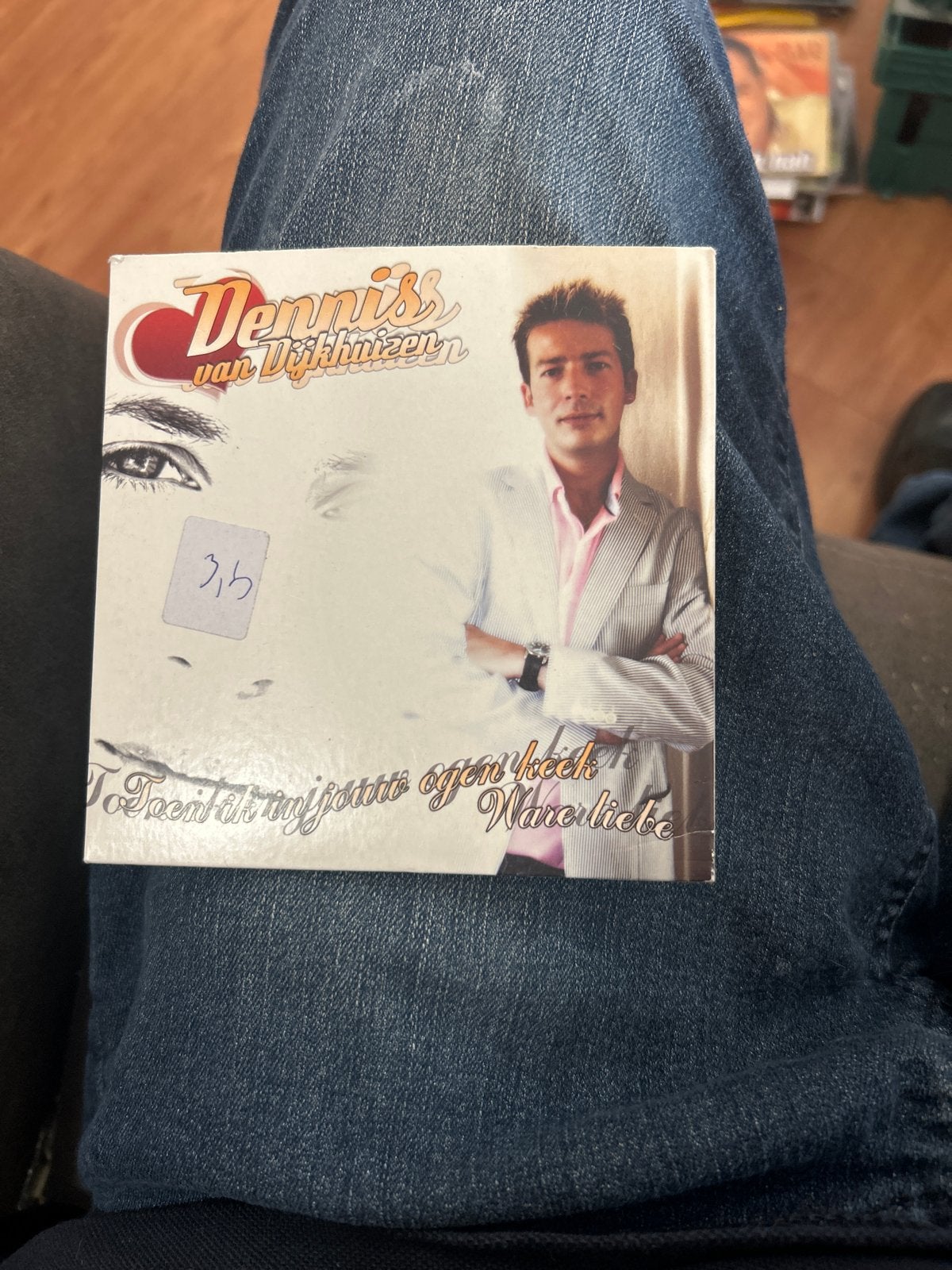 Dennis van Dijkhuizen - Toen ik in jouw ogen keek CD Single, Cd's en Dvd's, Ophalen of Verzenden, Gebruikt, Schlager
