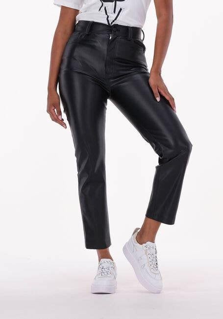 NIEUW MET KAARTJE Josh V broek maat S zwart leatherlook, Verzenden, Zwart, Nieuw, Maat 36 (S)