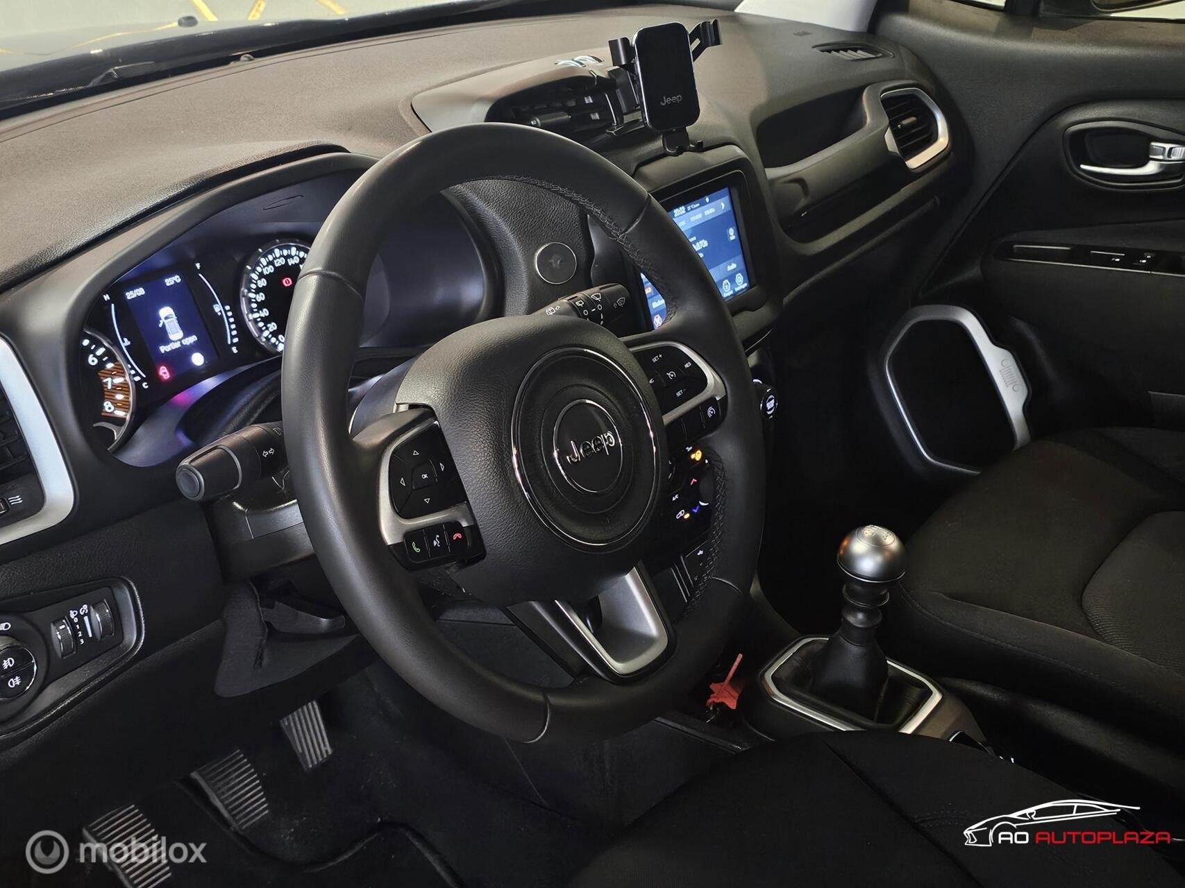Jeep Renegade 1.0T Limited Keyless/PDC/Trekhaak, Voorwielaandrijving, 15 km/l, 1250 kg, Blauw