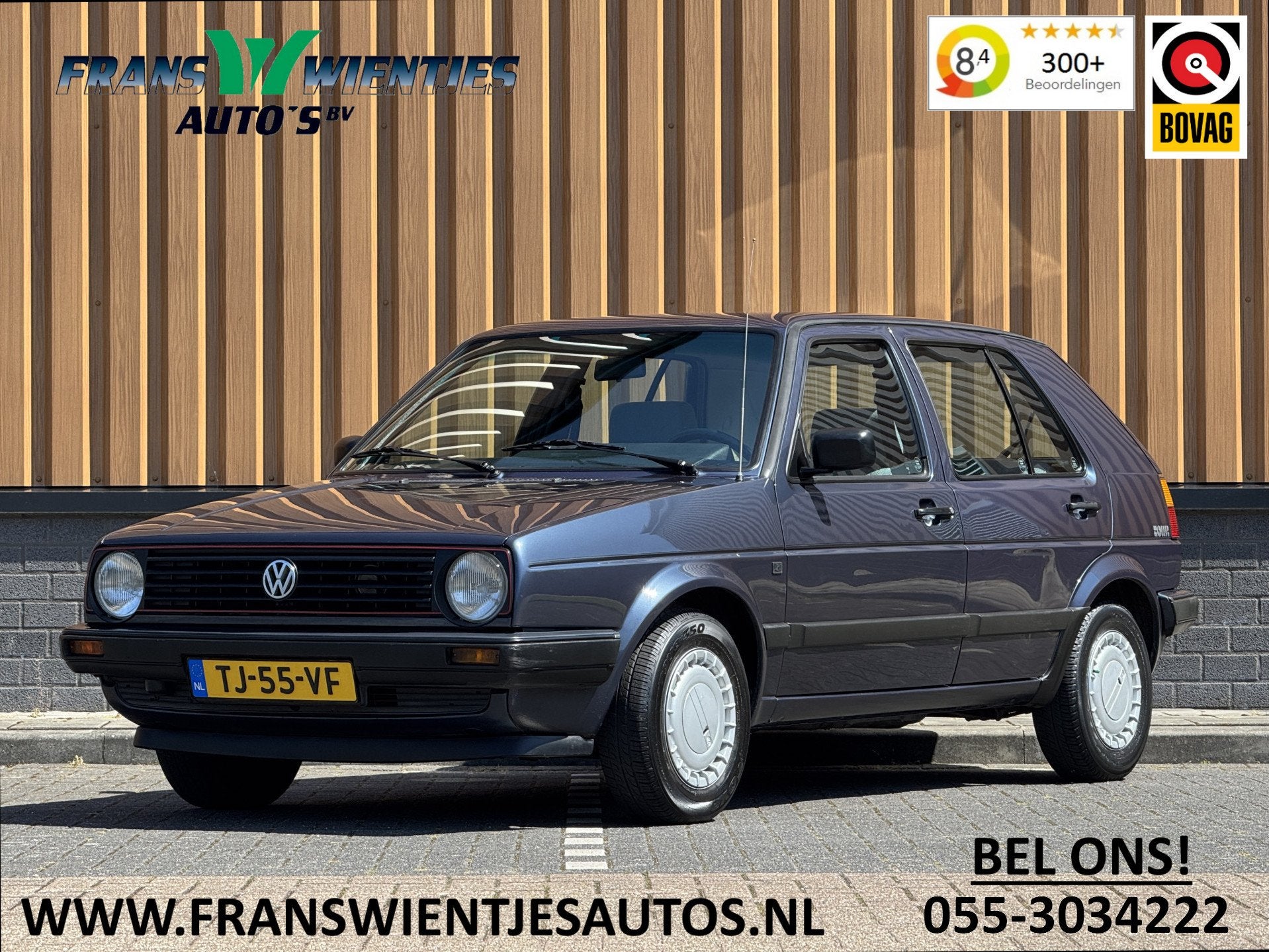 Volkswagen Golf 1.6 D CL 4+E | Uniek! | Origineel Nederlands, Auto's, Voorwielaandrijving, 54 pk, Origineel Nederlands, Bedrijf