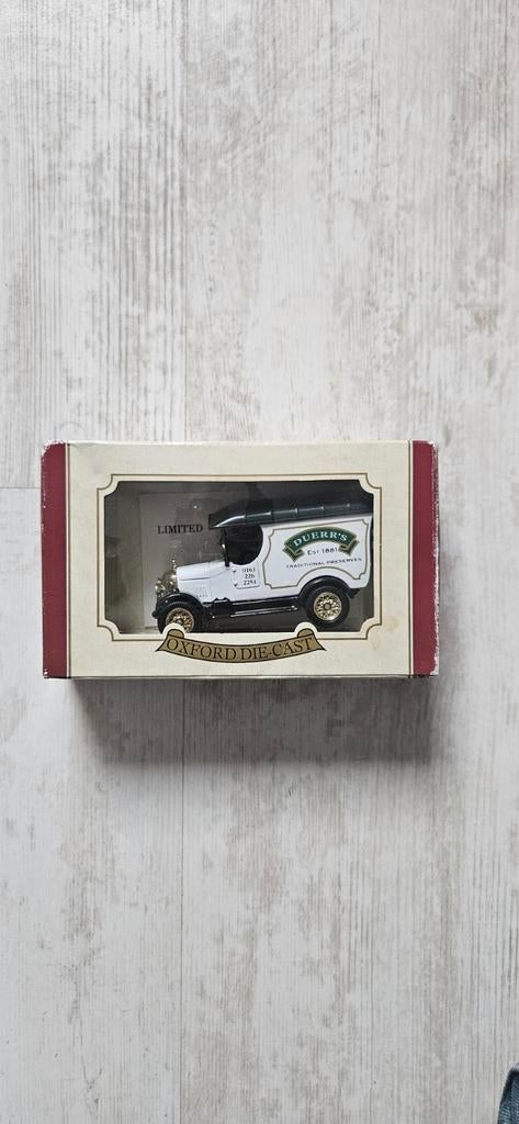 Oxford Diecast Duerrs Jam, Hobby en Vrije tijd, Ophalen of Verzenden, Zo goed als nieuw, Auto