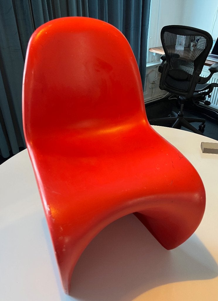 design kinder stoeltje, Ophalen