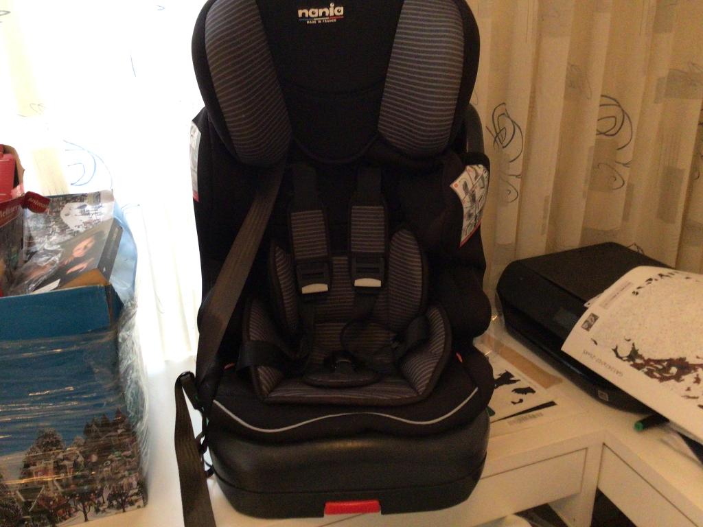 Autostoel, Autogordel, 15 t/m 36 kg, Verstelbare rugleuning, Zo goed als nieuw