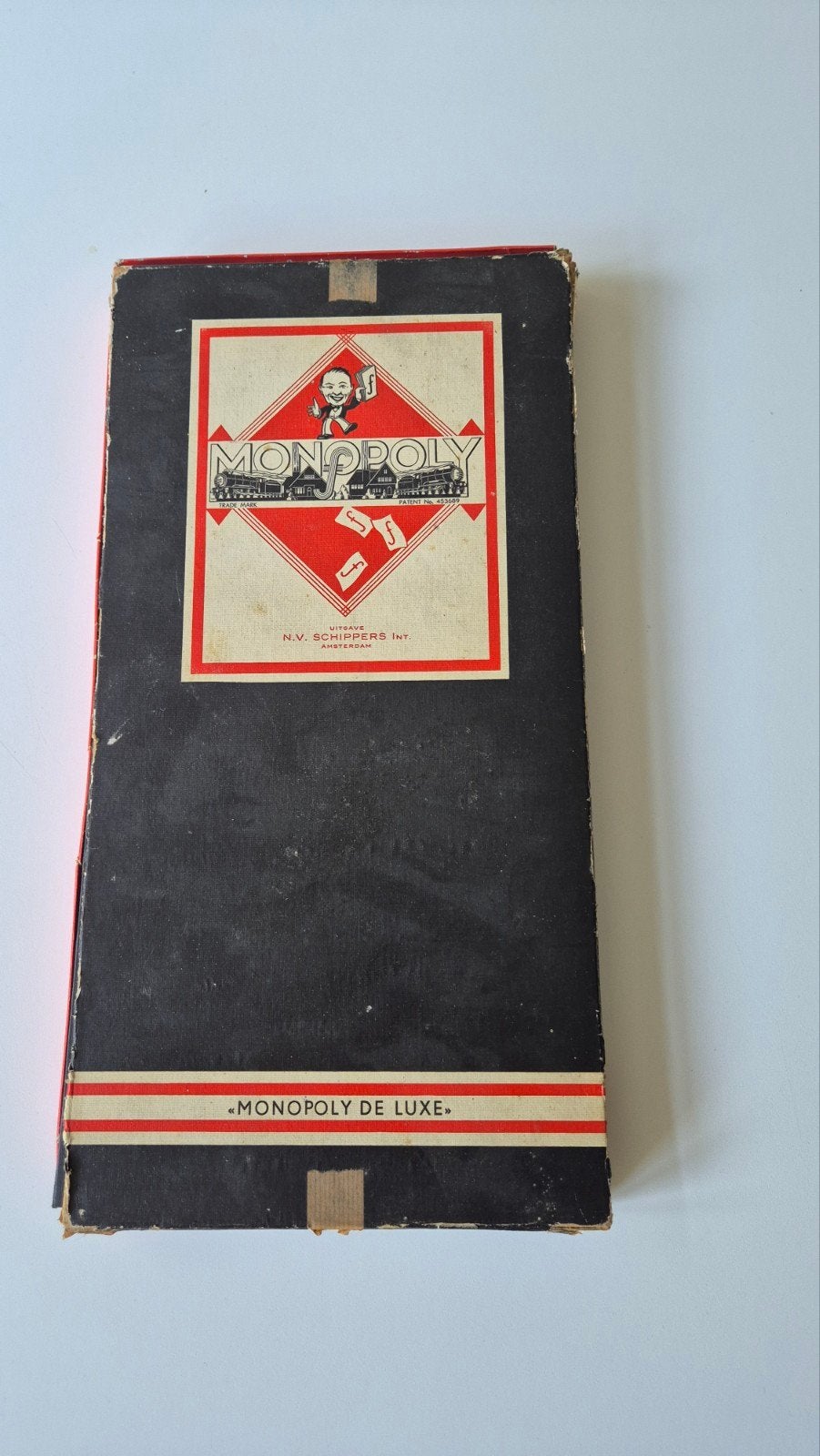 Vintage Monopoly De Luxe Bordspel - N.V. Smeets & Schippers, Vijf spelers of meer, Ophalen, Gebruikt, N.V. Smeets & Schippers