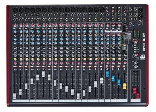 Allen & heath ZED-22FX, Ophalen, Zo goed als nieuw, 20 kanalen of meer