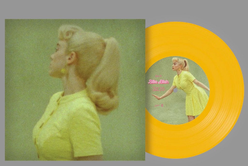 Vinyl Single Billie Eilish What Was I Made For? YELLOW NIEUW, Cd's en Dvd's, Vinyl Singles, 7 inch, Ophalen of Verzenden, Pop