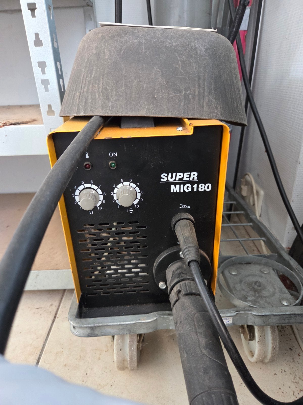 Super MIG180 lasapparaat met gasfles en toebehoren, Ophalen of Verzenden