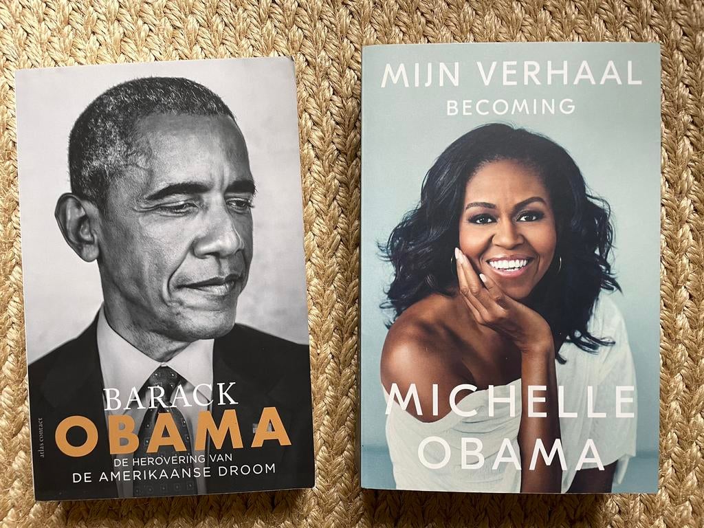 Barak en Michelle Obama president Amerika 2 nieuwe boeken, Ophalen of Verzenden, Nieuw, Politiek