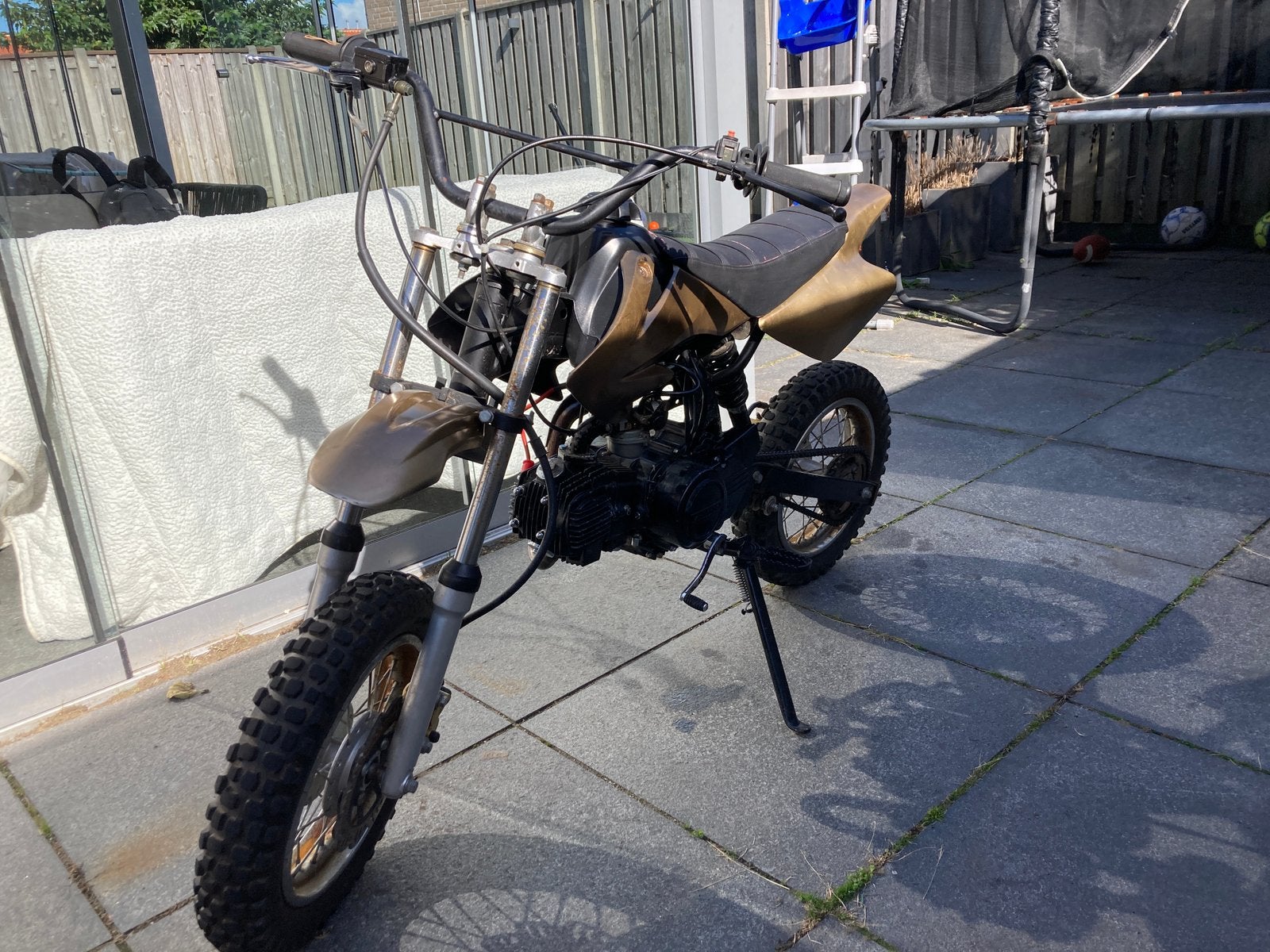 pitbike 110 cc 4takt schakel, Ophalen, Zo goed als nieuw, Pitbike