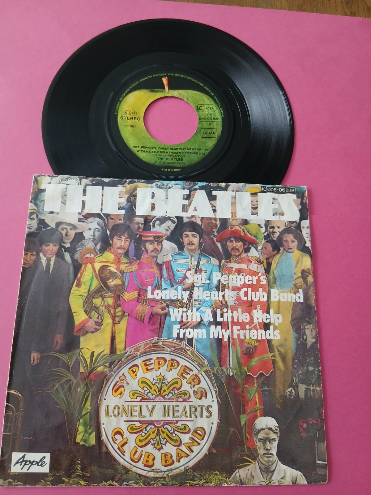 VINYL  MAXI SINGLE   THE BEATLES  1967, Ophalen of Verzenden, Zo goed als nieuw, EP, Pop