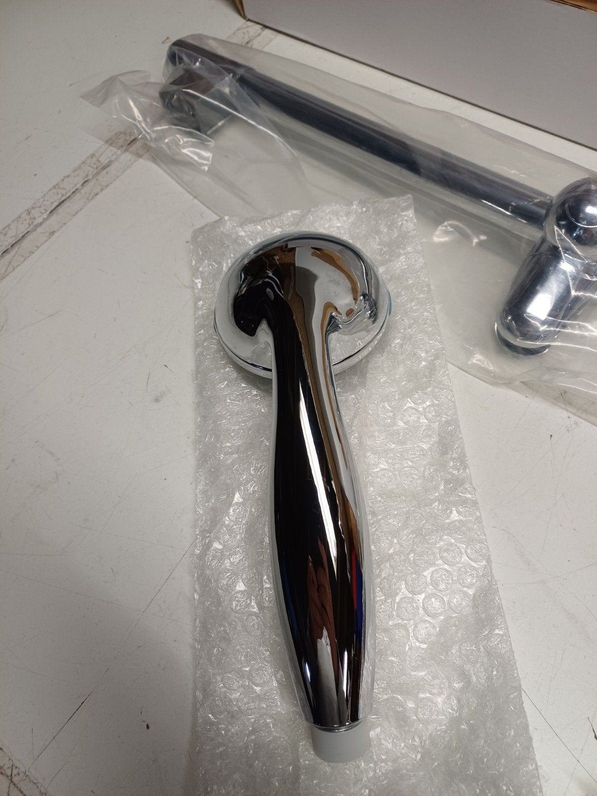 Douche glijstang set compleet 60cm Chroom, Huis en Inrichting, Ophalen of Verzenden, Nieuw, Overige typen