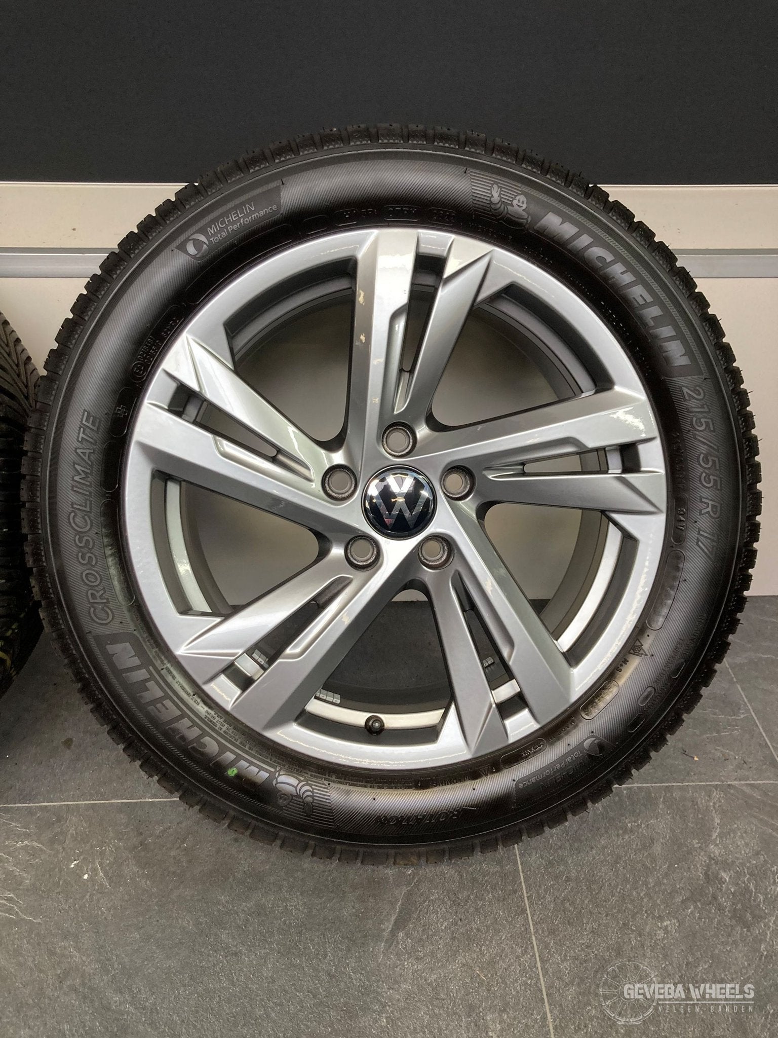 17” originele Volkswagen T-roc velgen allseason banden 5x112, Auto-onderdelen, Banden en Velgen, -, -, Banden en Velgen, 17 inch