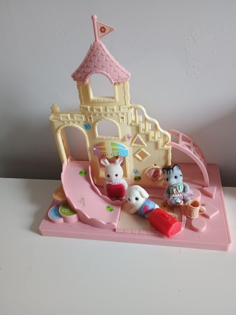 Sylvanian Families Baby Kasteel met Figuren, Ophalen of Verzenden