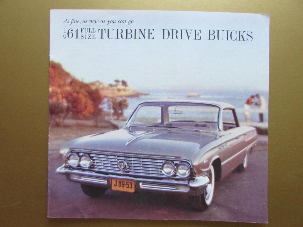 1961 Buick full-size modellen brochure, Engels, Ophalen of Verzenden, Zo goed als nieuw, Overige merken
