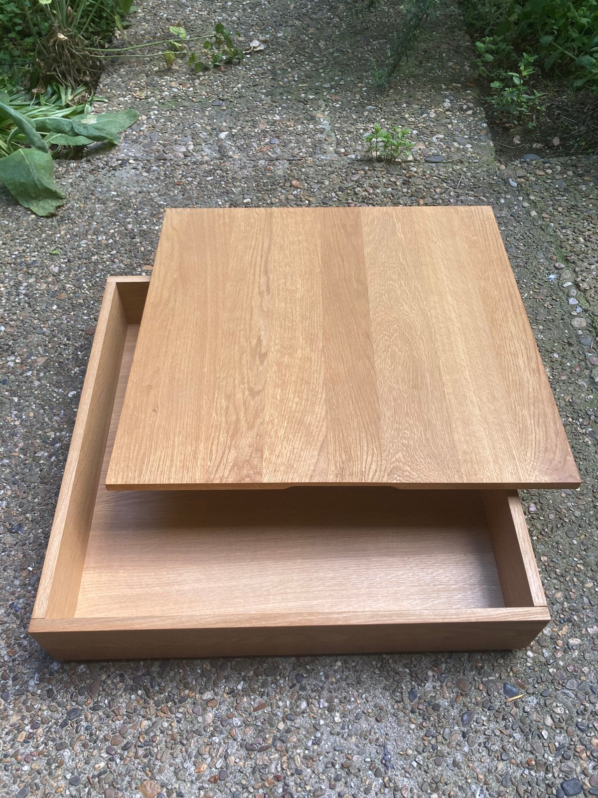 3 mooie massief houten opbergdozen/ kisten, Ophalen, Gebruikt, 50 tot 100 cm, 5 – 50