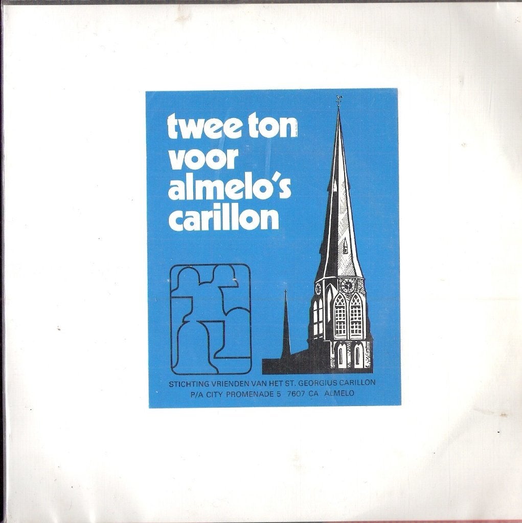 Almelo Georgius Carillion fondswerving vinyl- zeldzame EP, Ophalen, Gelezen