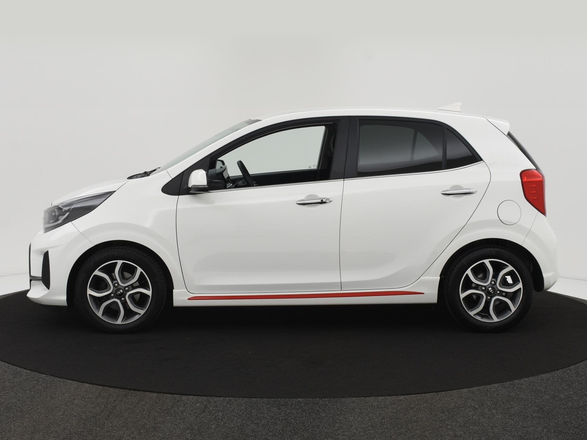 Kia Picanto 1.0 DPi GT-Line NAVI|LEER|CAMERA|CLIMA|PDC|CARPL, Voorwielaandrijving, Gebruikt, 4 stoelen, Handgeschakeld