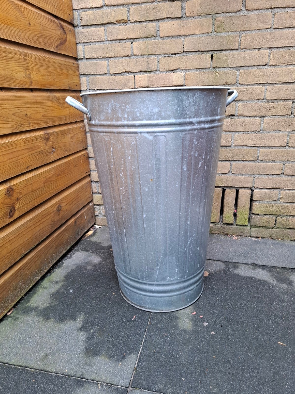 grote gegalvaniseerde emmer bak 66x44 hxb, Ophalen, Kunststof